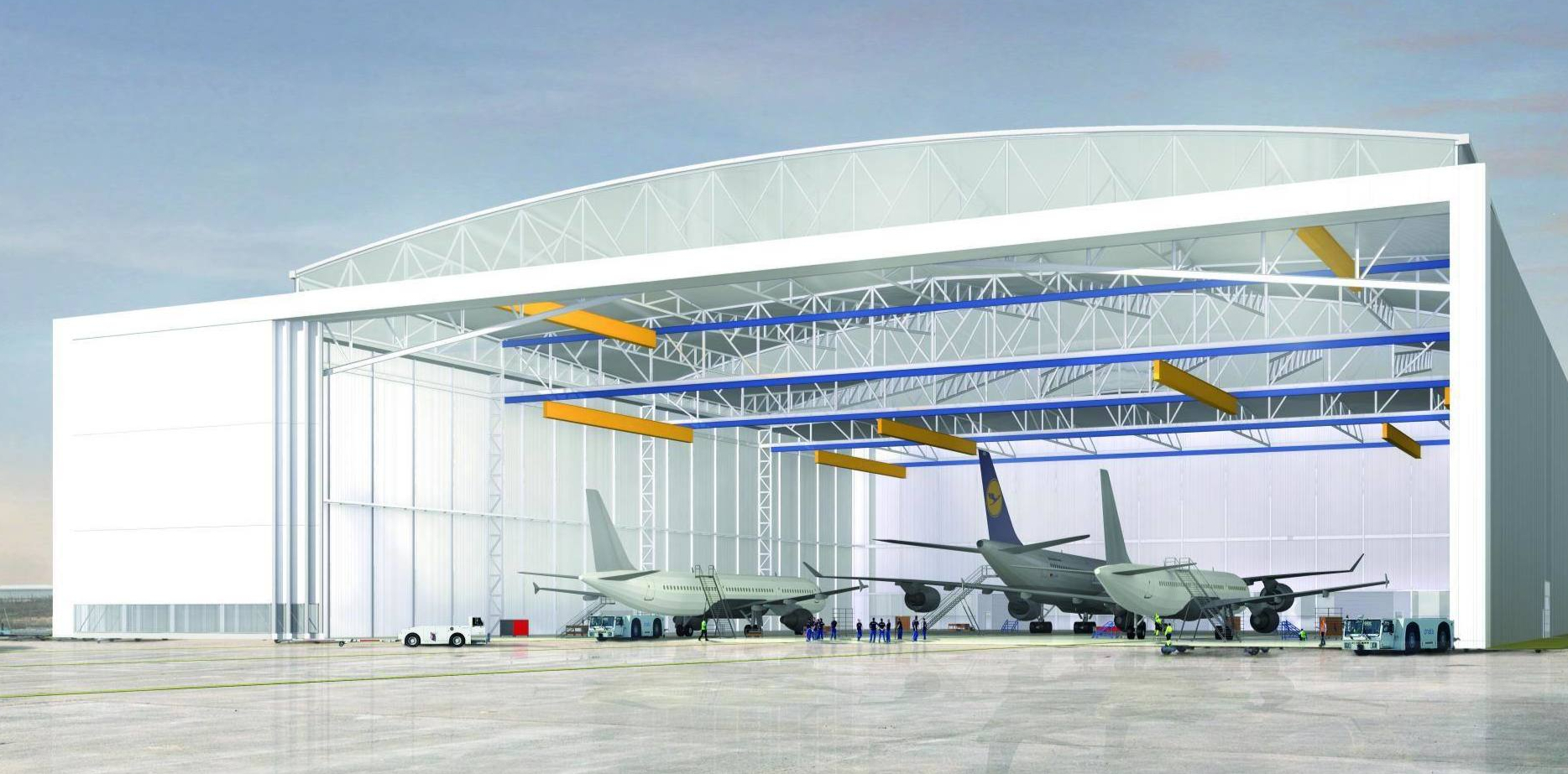 Hangar aérien