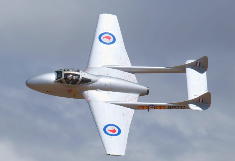 De Havilland Vampire : le chasseur britannique qui entre dans l’ère du jet